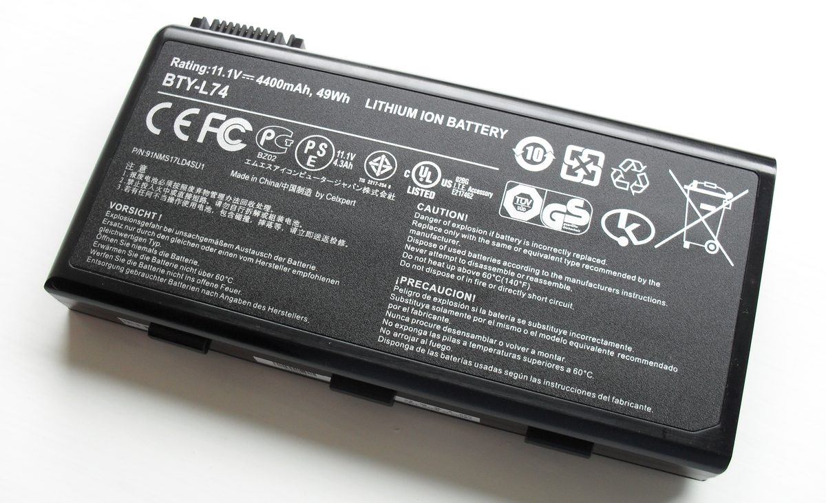 Lithium-ion battery 대표 이미지